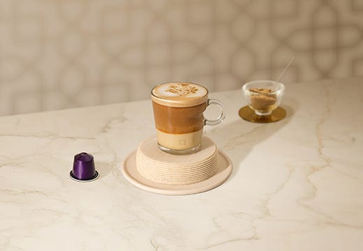 Coffee Recipes | Spiced Tahini Cappuccino | Nespresso UAE